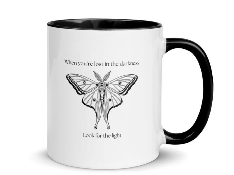 Tazza con interno nero -  The Last of us – Look for the light