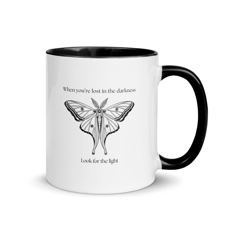 Tazza con interno nero -  The Last of us – Look for the light